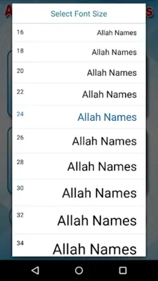 Allah Names with Audio Offline, Wazaif & Wird android App screenshot 6